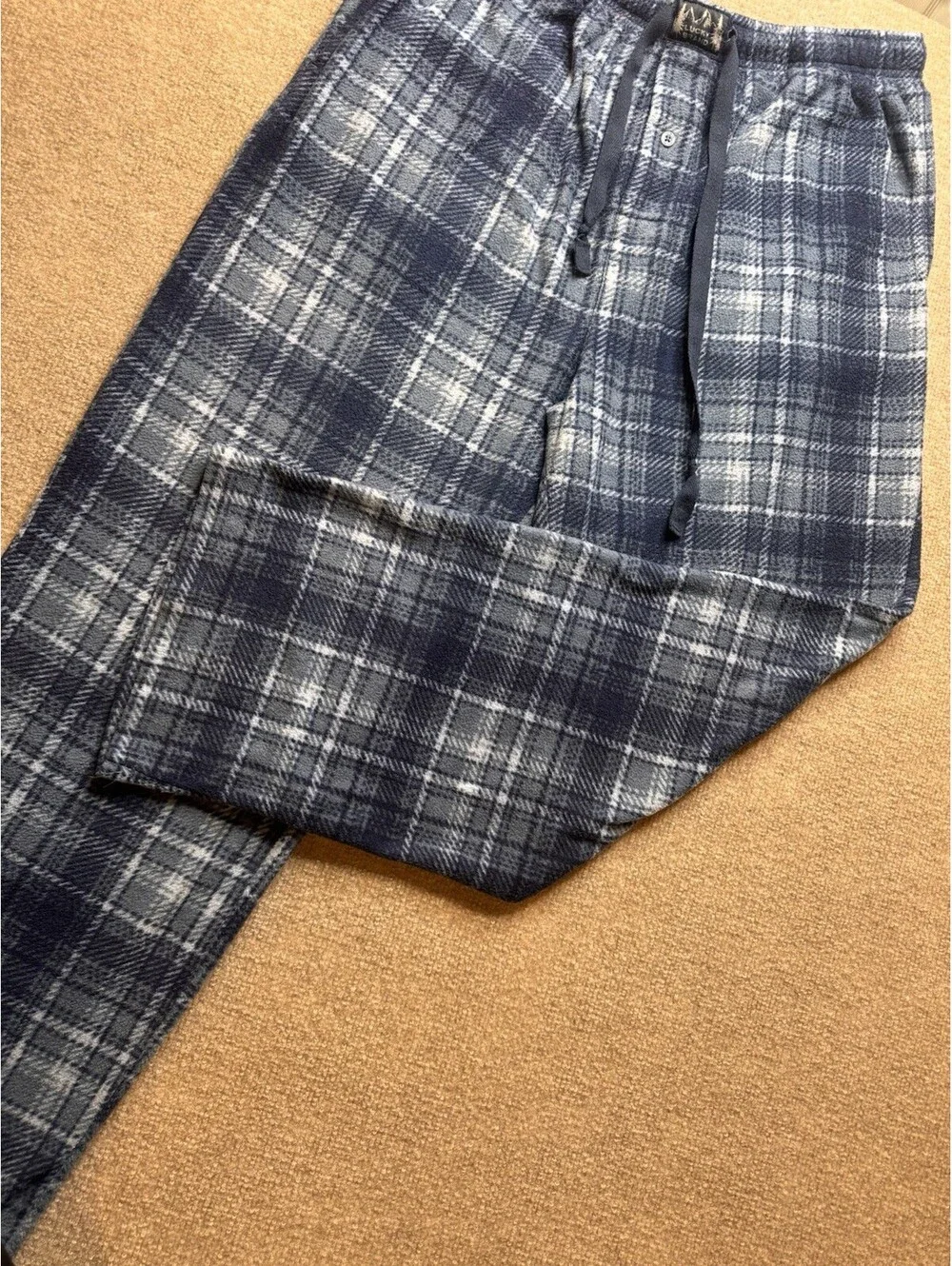 Lucky Brand Men's XXL Fleece Pajama Pants Blue (1010)